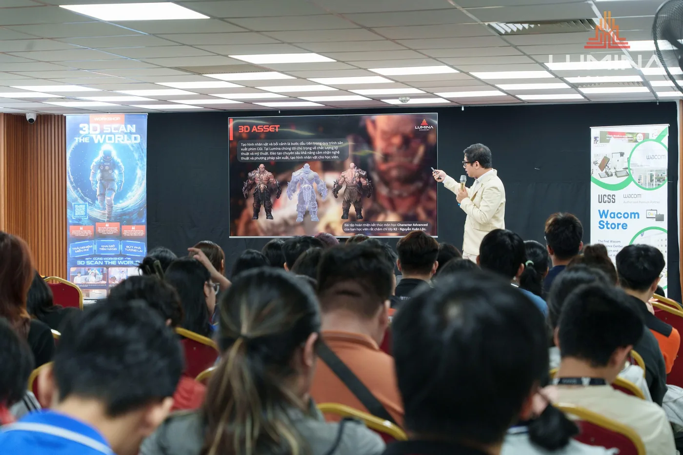 Không khí lớp học thử tại Lumina Academy