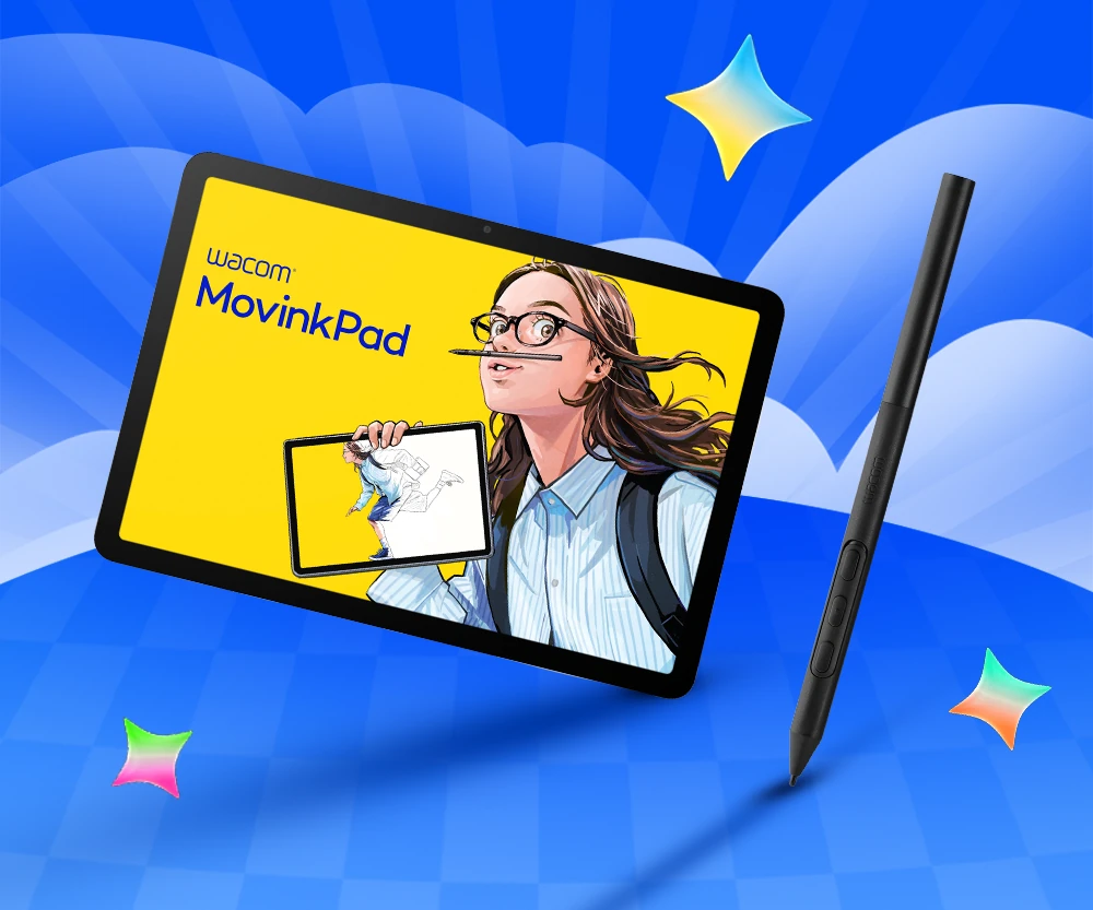 Wacom Movink 11 OLED, bảng vẽ màn hình OLED mỏng nhẹ nhất thế giới